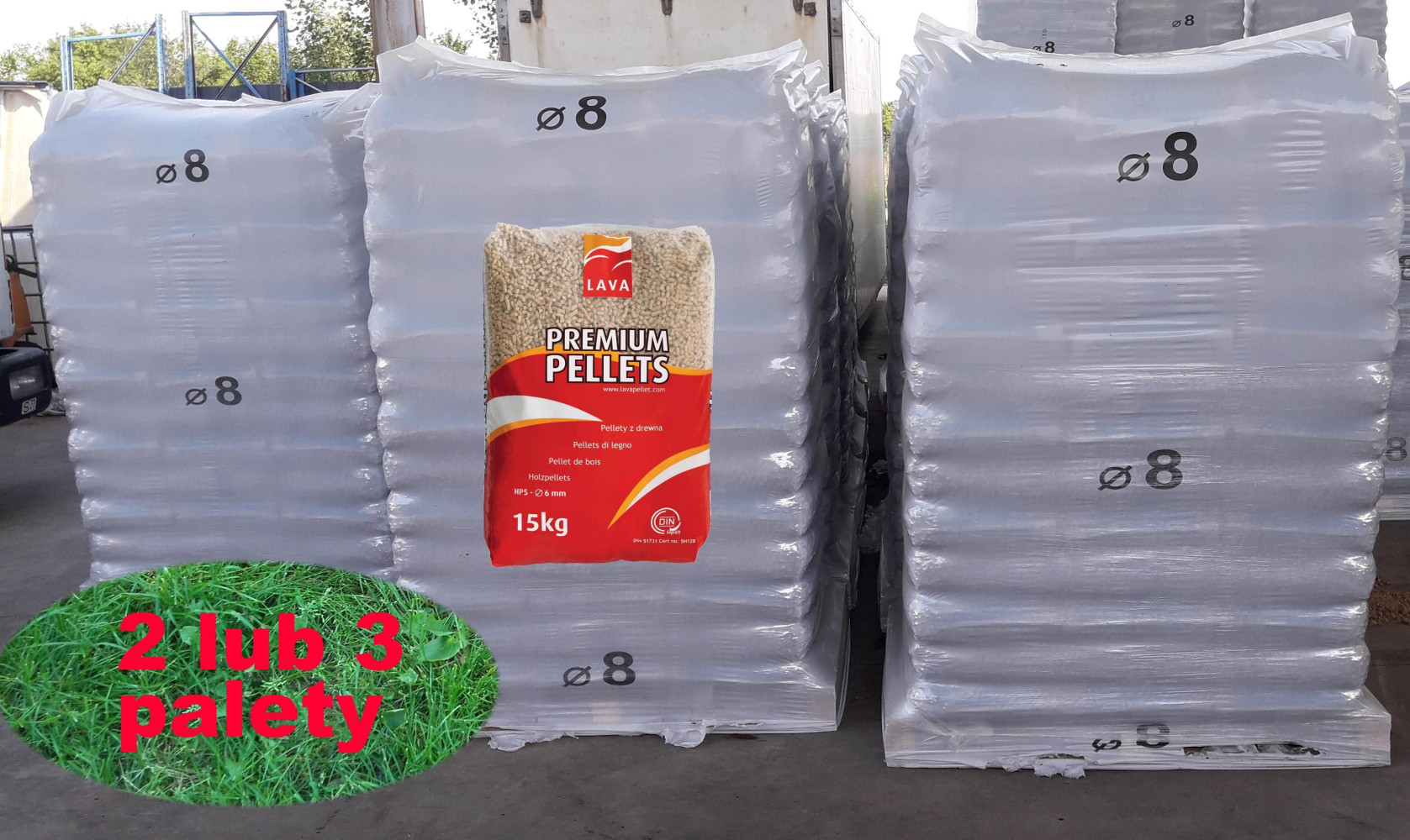 Pellet LAVA 6 mm - 15 kg