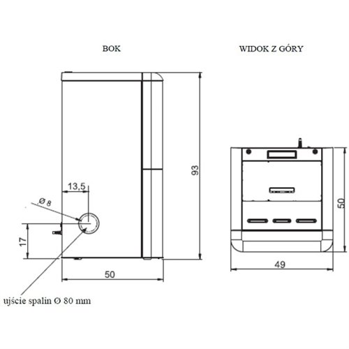 Piecyk wodny na pellet IDROPOINT2 11,3 kW