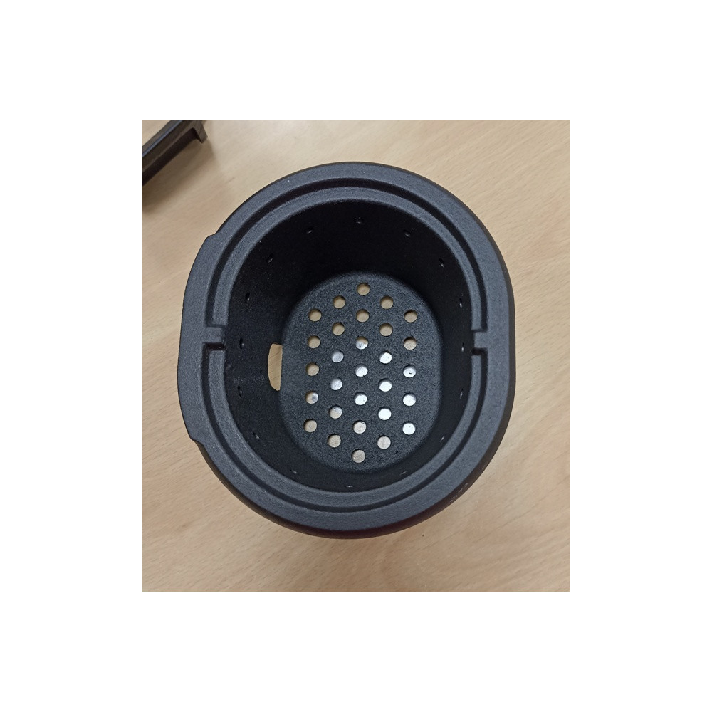 Edilkamin, palenisko okrągłe wysokie