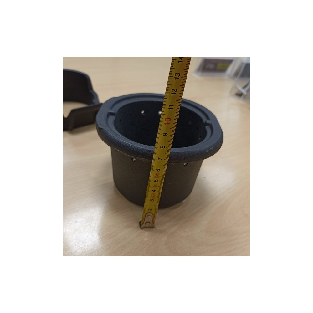 Edilkamin, palenisko okrągłe wysokie