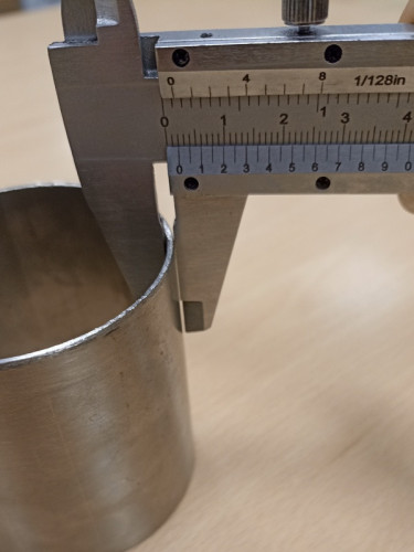 Łącznik do kolana z klapą p.poż FI 60