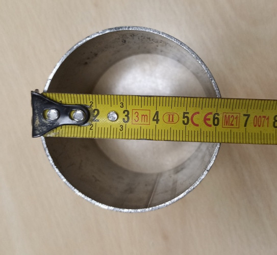 Łącznik do kolana z klapą p.poż FI 60