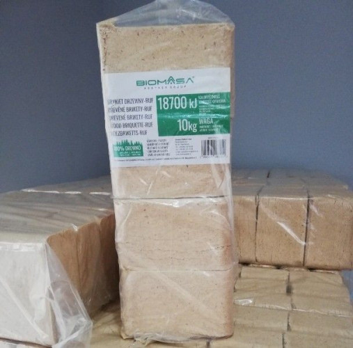 Brykiet drzewny RUF 10 kg