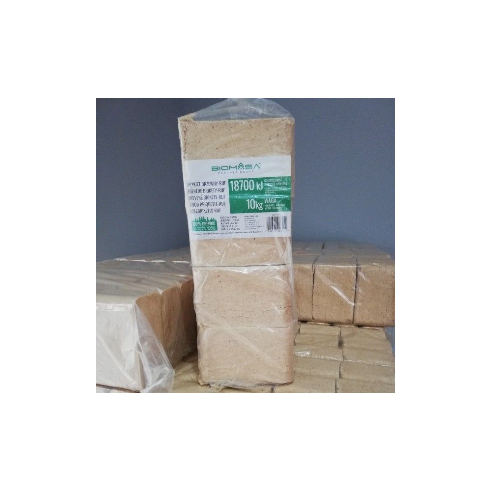 Brykiet drzewny RUF 10 kg