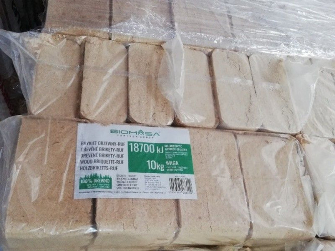 Brykiet drzewny RUF 10 kg