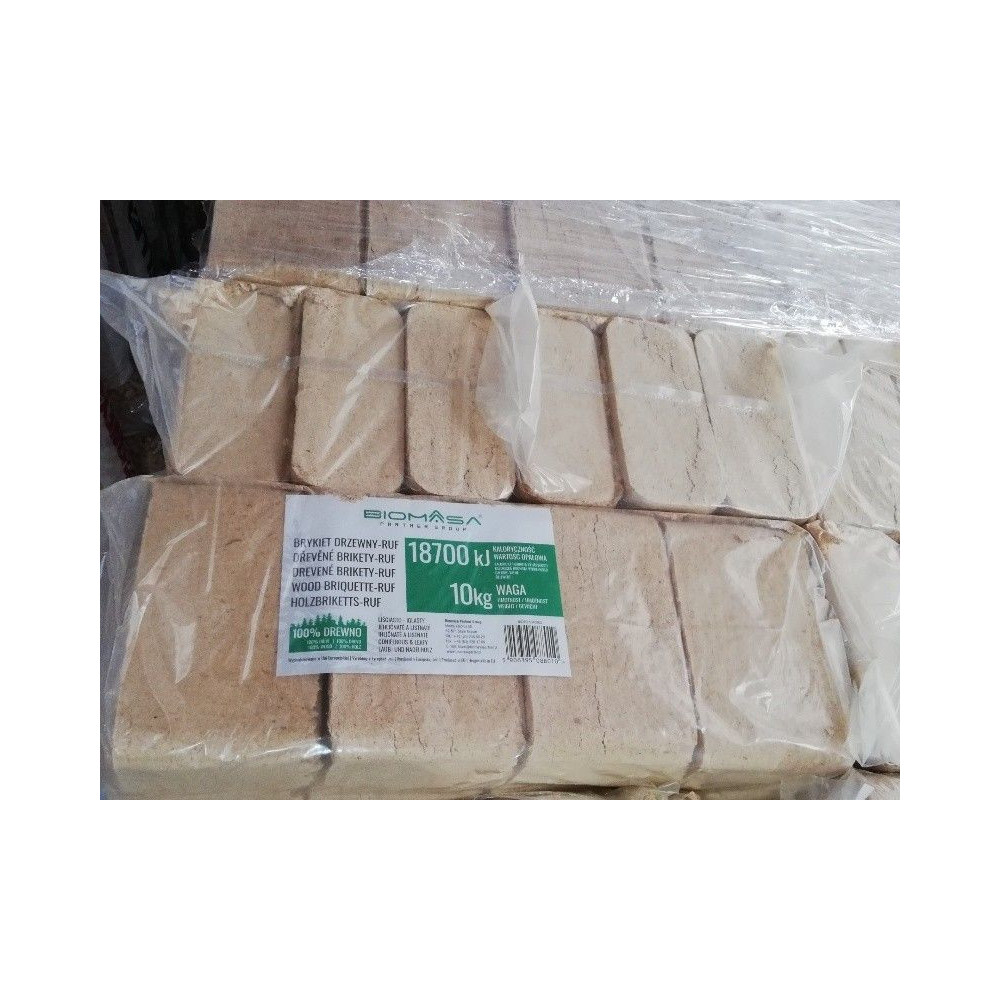 Brykiet drzewny RUF 10 kg