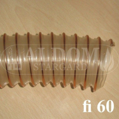 Spiro 60 rura giętka podajnika - 10 cm