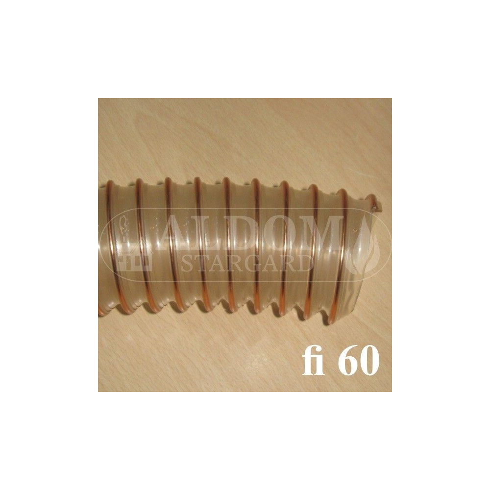 Spiro 60 rura giętka podajnika - 10 cm